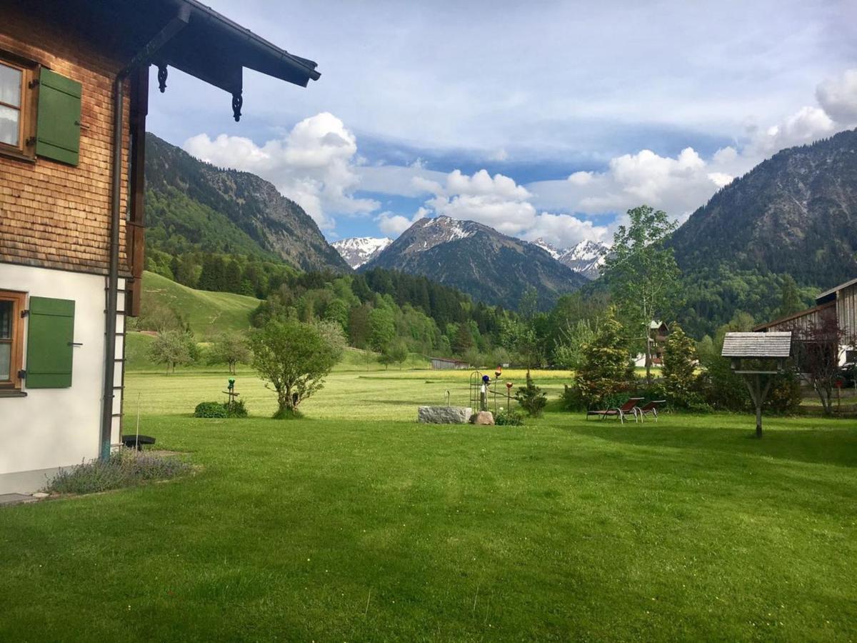 Apartmán Landhaus Berktold Oberstdorf Exteriér fotografie